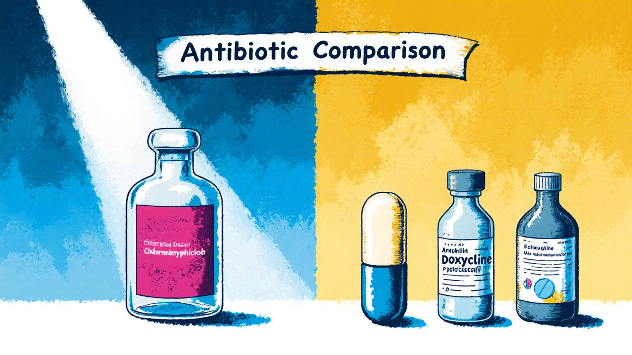 Chloramphenicol vs Alternatives: Comprehensive Antibiotic Comparison