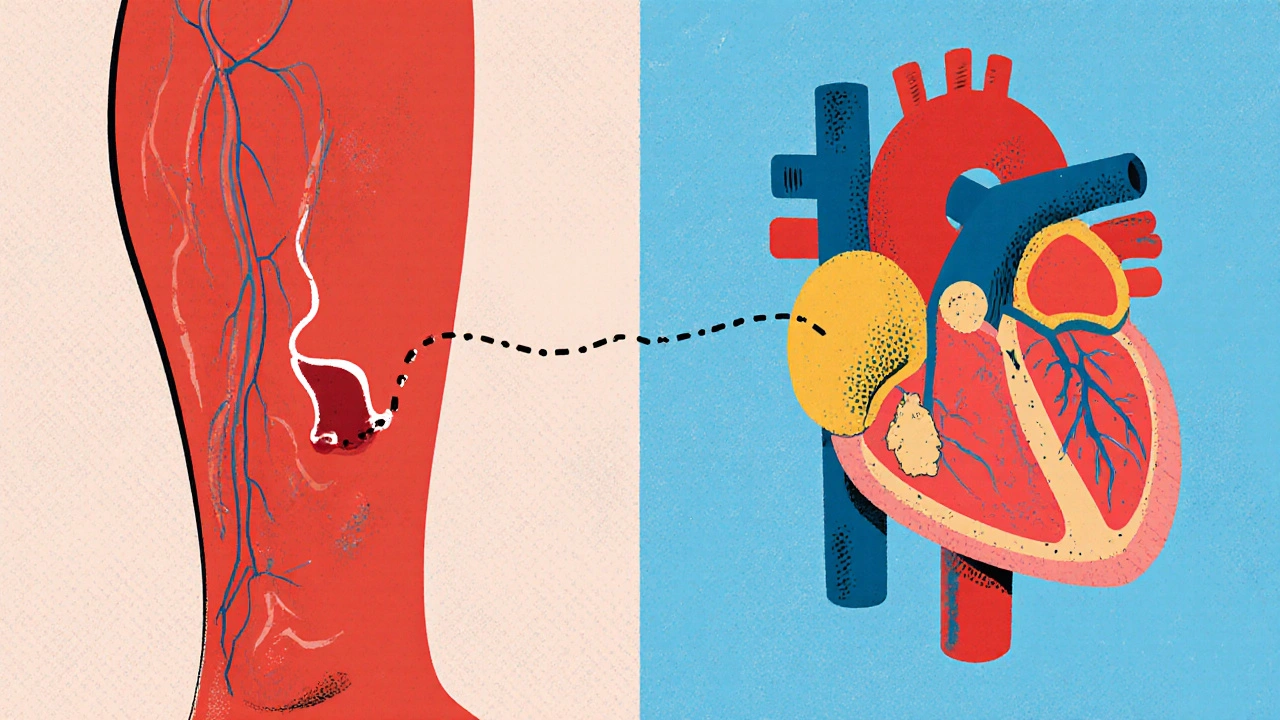Deep Vein Thrombosis and Heart Disease: How They’re Linked