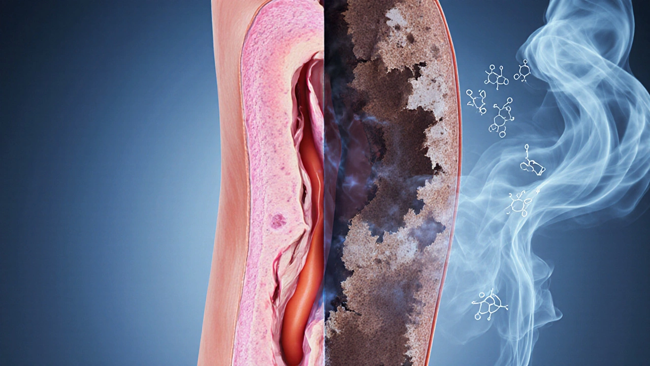 Smoking’s Effect on Vascular Health and Disease Risk