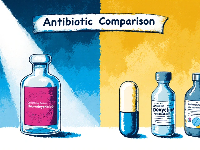 Chloramphenicol vs Alternatives: Comprehensive Antibiotic Comparison