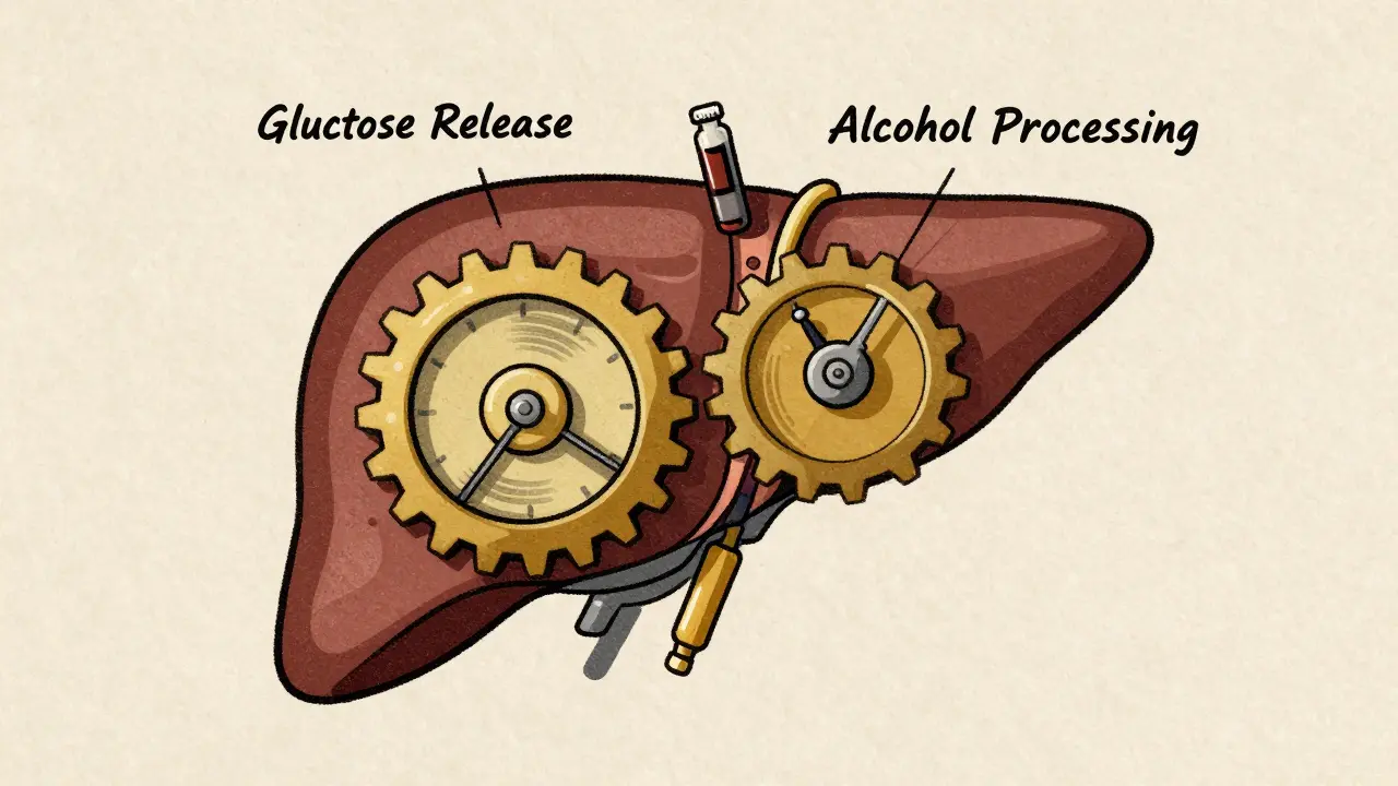 Alcohol and Diabetes Medications: How Alcohol Causes Hypoglycemia and Damages the Liver